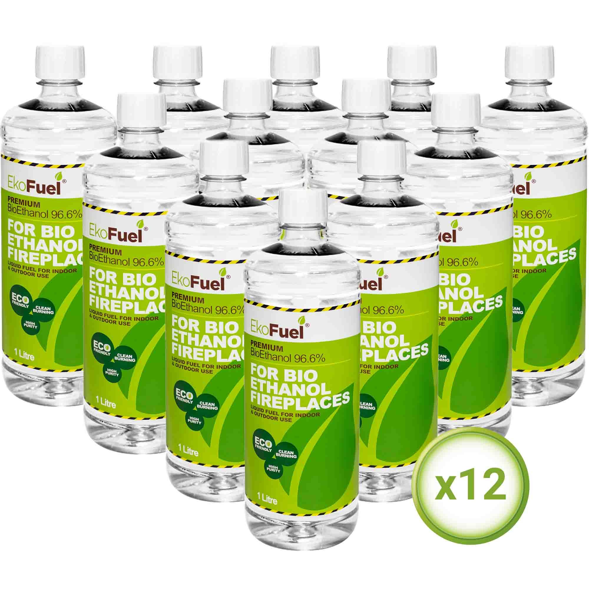 Premium Bioethanol Fuel for Biofireplaces