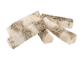 Large Ceramic Birch Logs – Premium Decorative Set