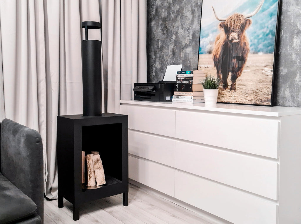 Kozen Freestanding Bioethanol Fireplace – zdjęcie 2