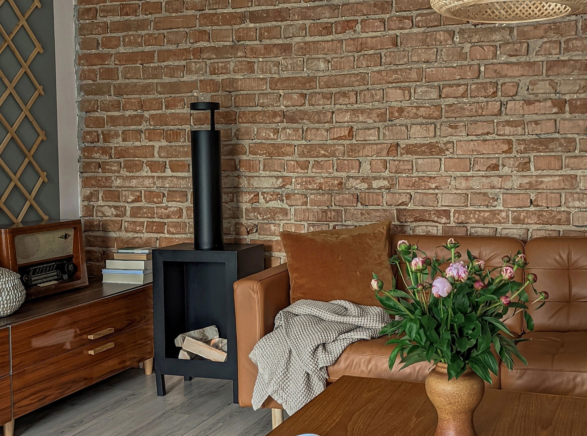 Kozen Freestanding Bioethanol Fireplace – zdjęcie 4