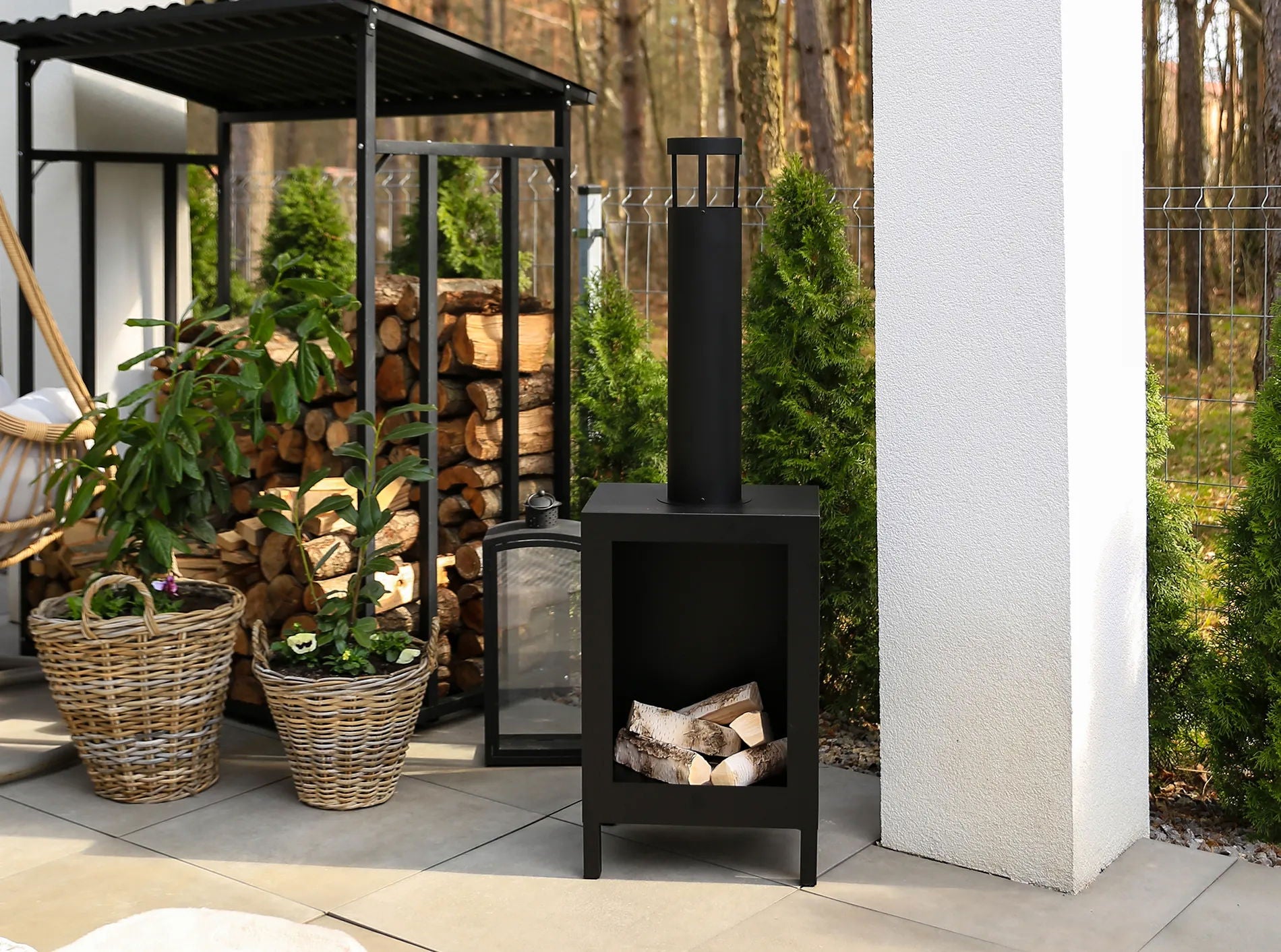 Kozen Freestanding Bioethanol Fireplace – zdjęcie 9