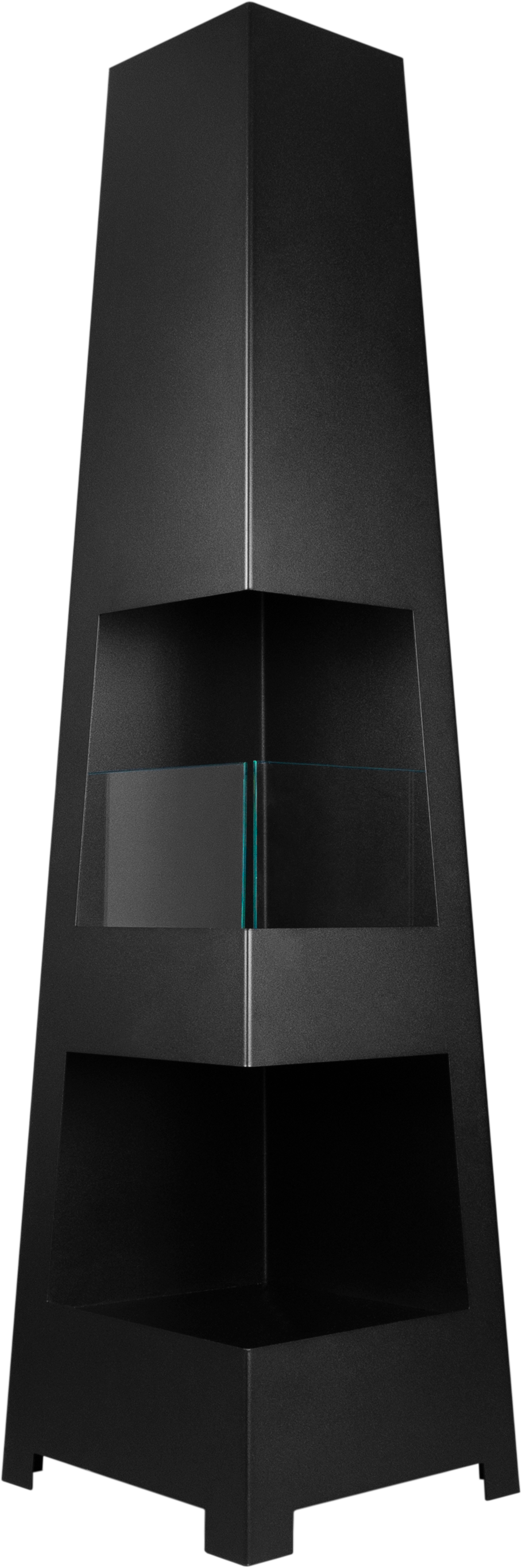 Pyramid Bioethanol Fireplace – Matte Black – zdjęcie 5