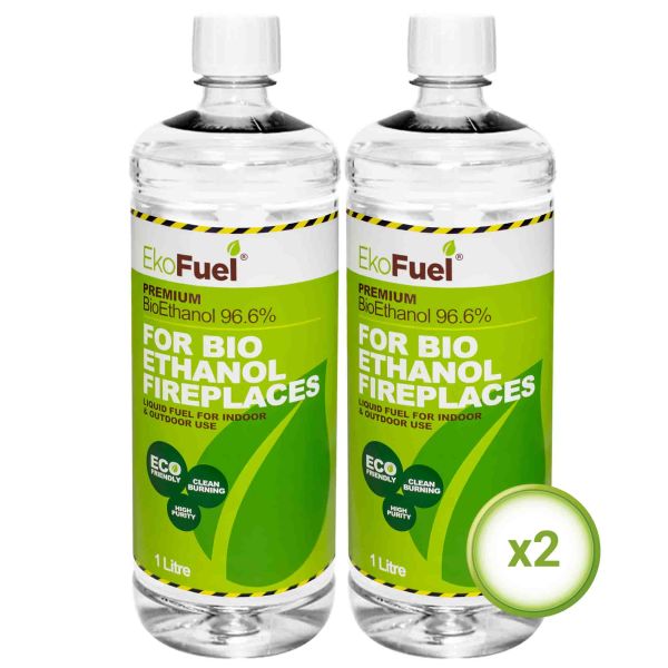 Premium Bioethanol Fuel for Biofireplaces
