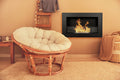 Hanging Bio Fireplace with Glass 650x400 Slim Black Structural