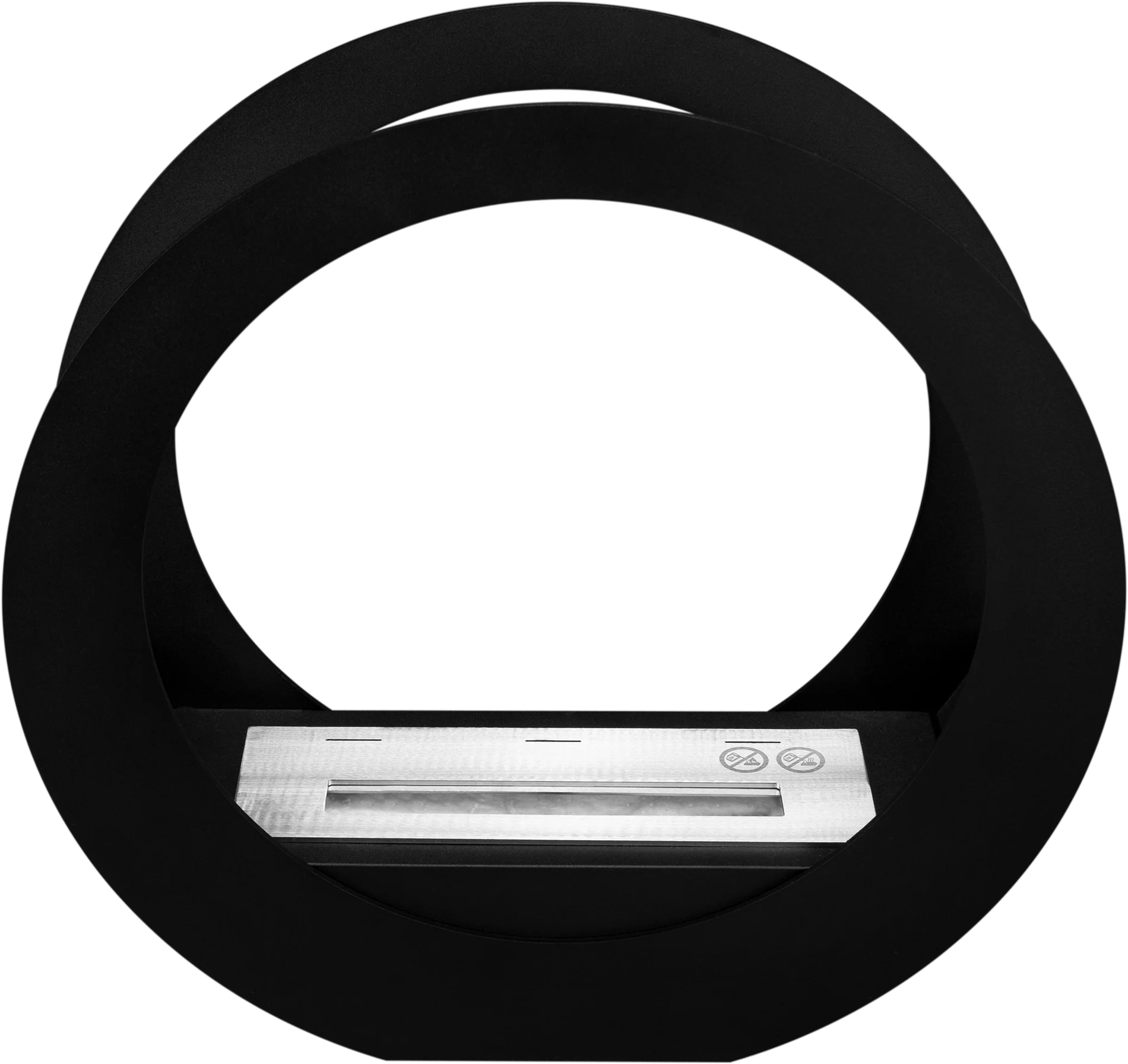 Biofireplace freestanding Only black matte