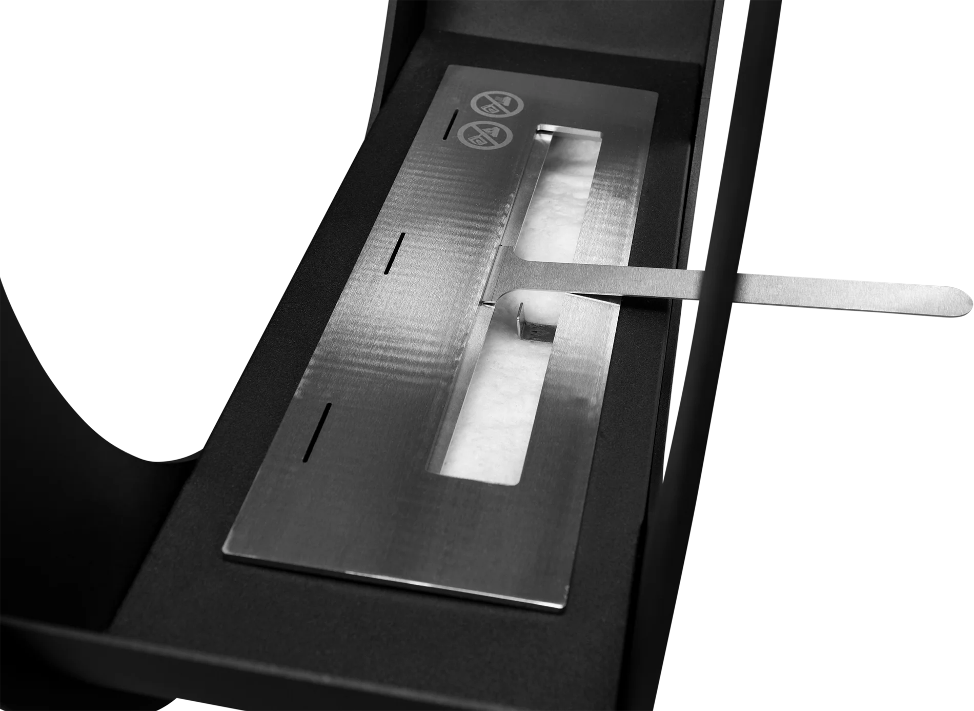 Biofireplace freestanding Only black matte