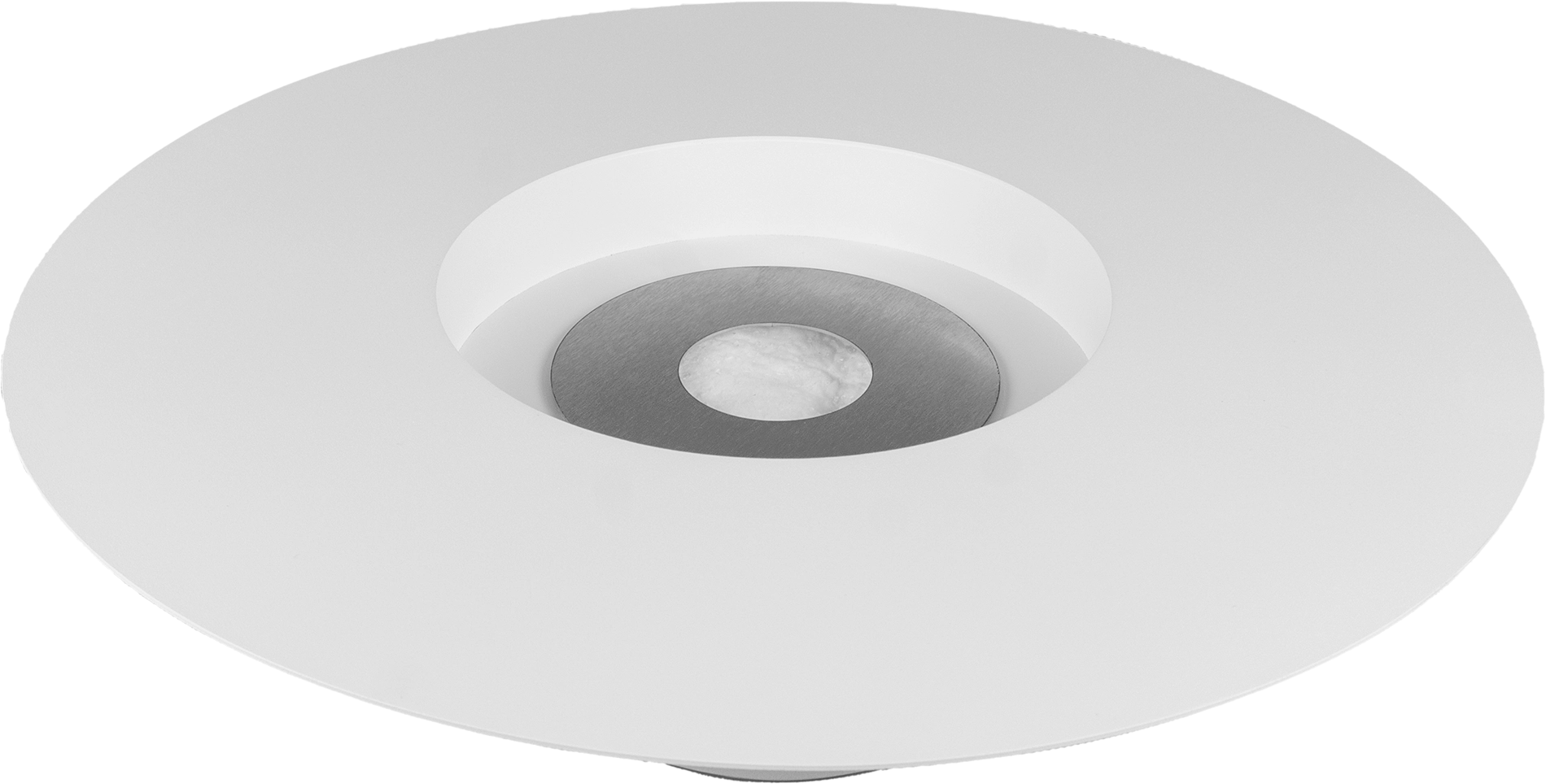 Biofireplace freestanding Universe white matte