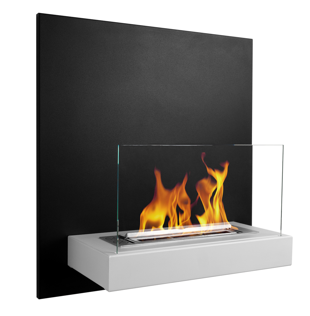 Biofireplace hanging BOARD black-white