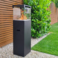 Freestanding Bio Fireplace PATIO Black Matte
