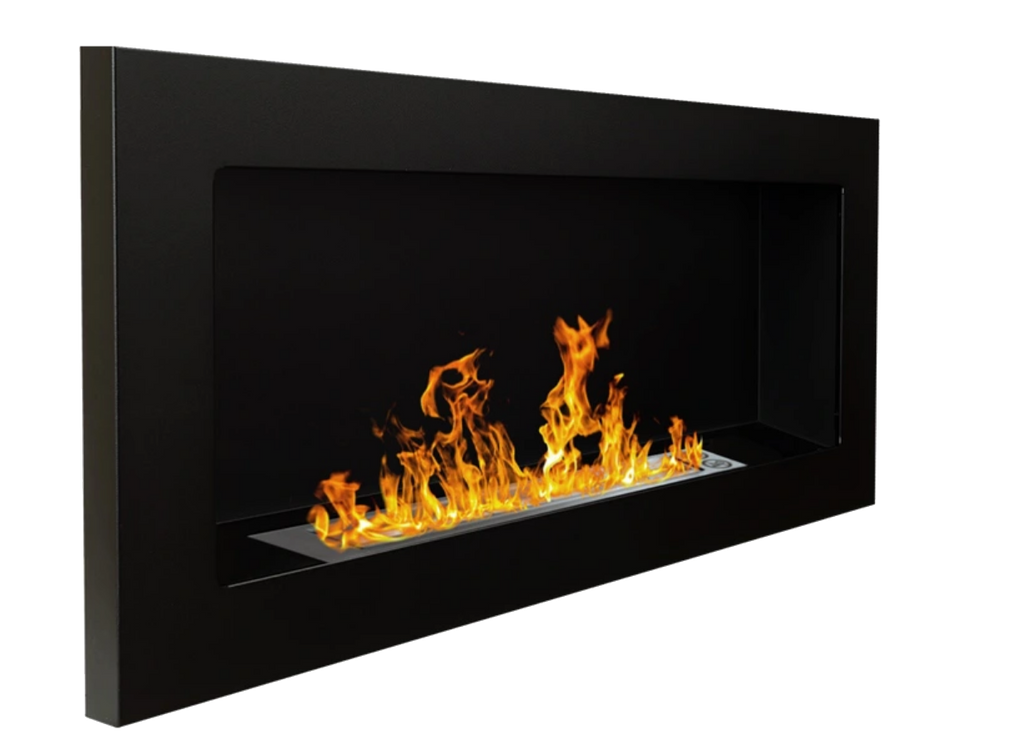 Biofireplace hanging 900x400 black structural matte