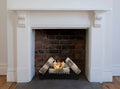 Wood-burning bio fireplaces insert Feniks black matte